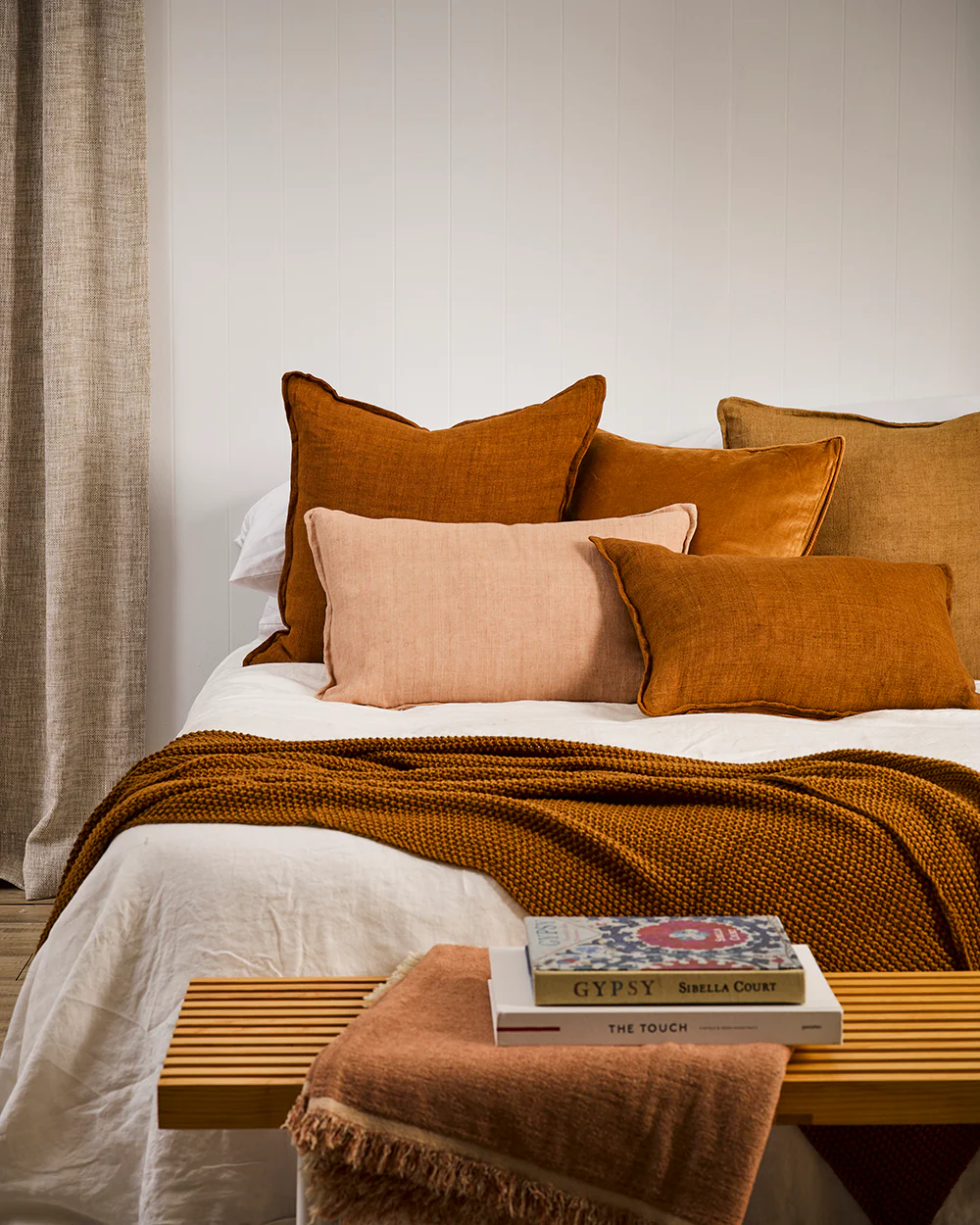 Arcadia Tobacco Lumbar Cushion - Image 4