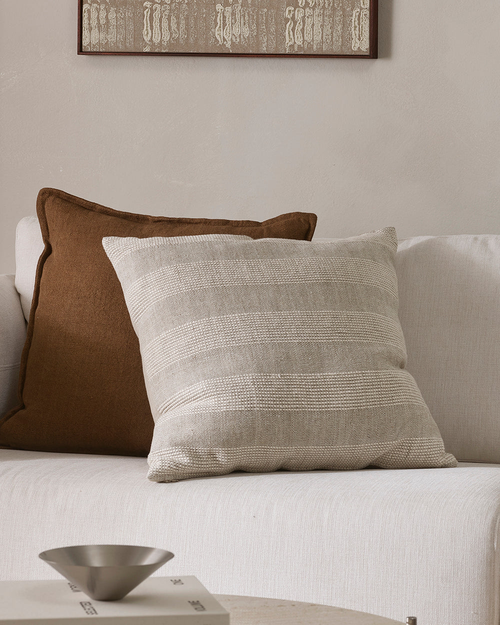 Beaumont Natural Cushion - Image 3