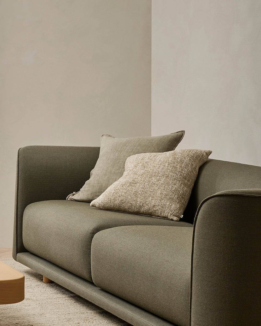 Cassia Greige Cushion - Image 2