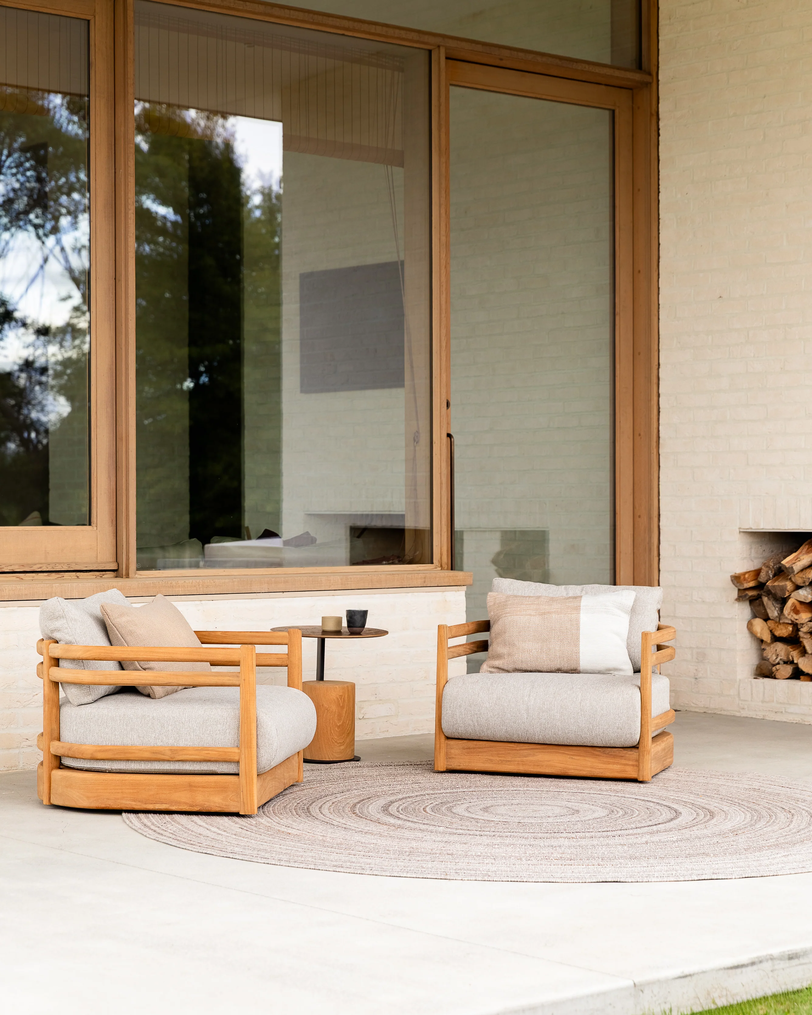 Clipper Almond Cushion - Image 4