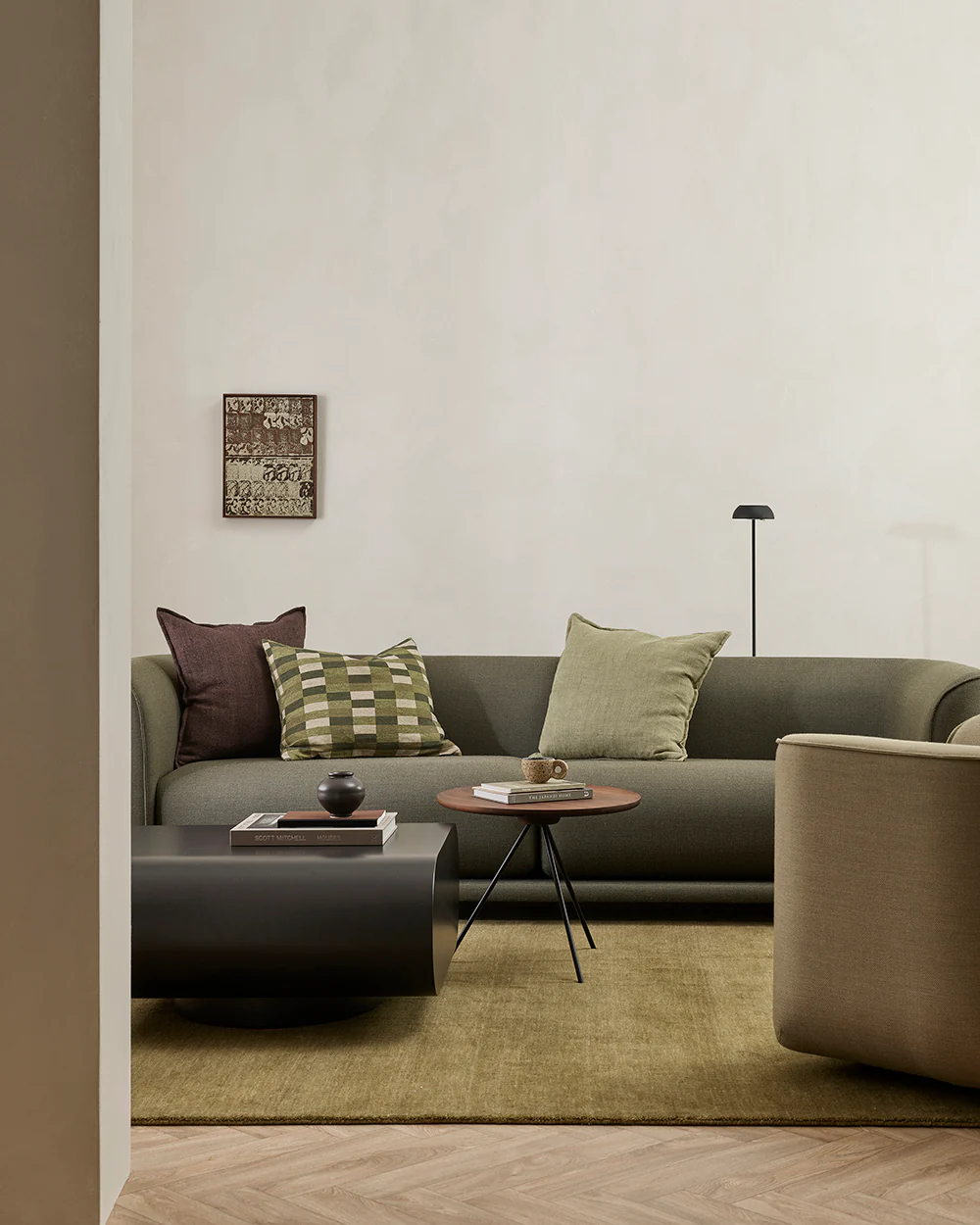 Flaxmill Mahogany Cushion - Image 3