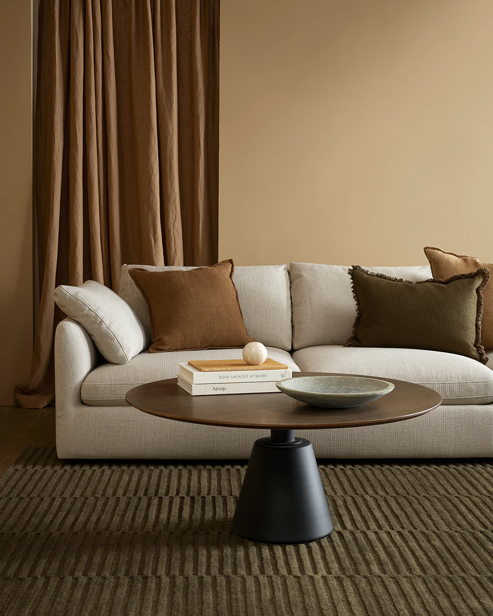 Flaxmill Pecan Cushion - Image 2