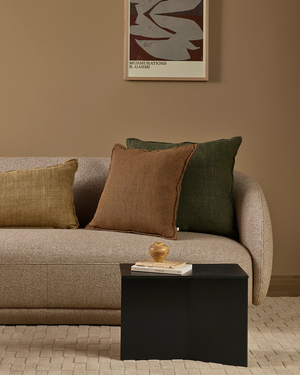 Flaxmill Pecan Cushion - Image 3