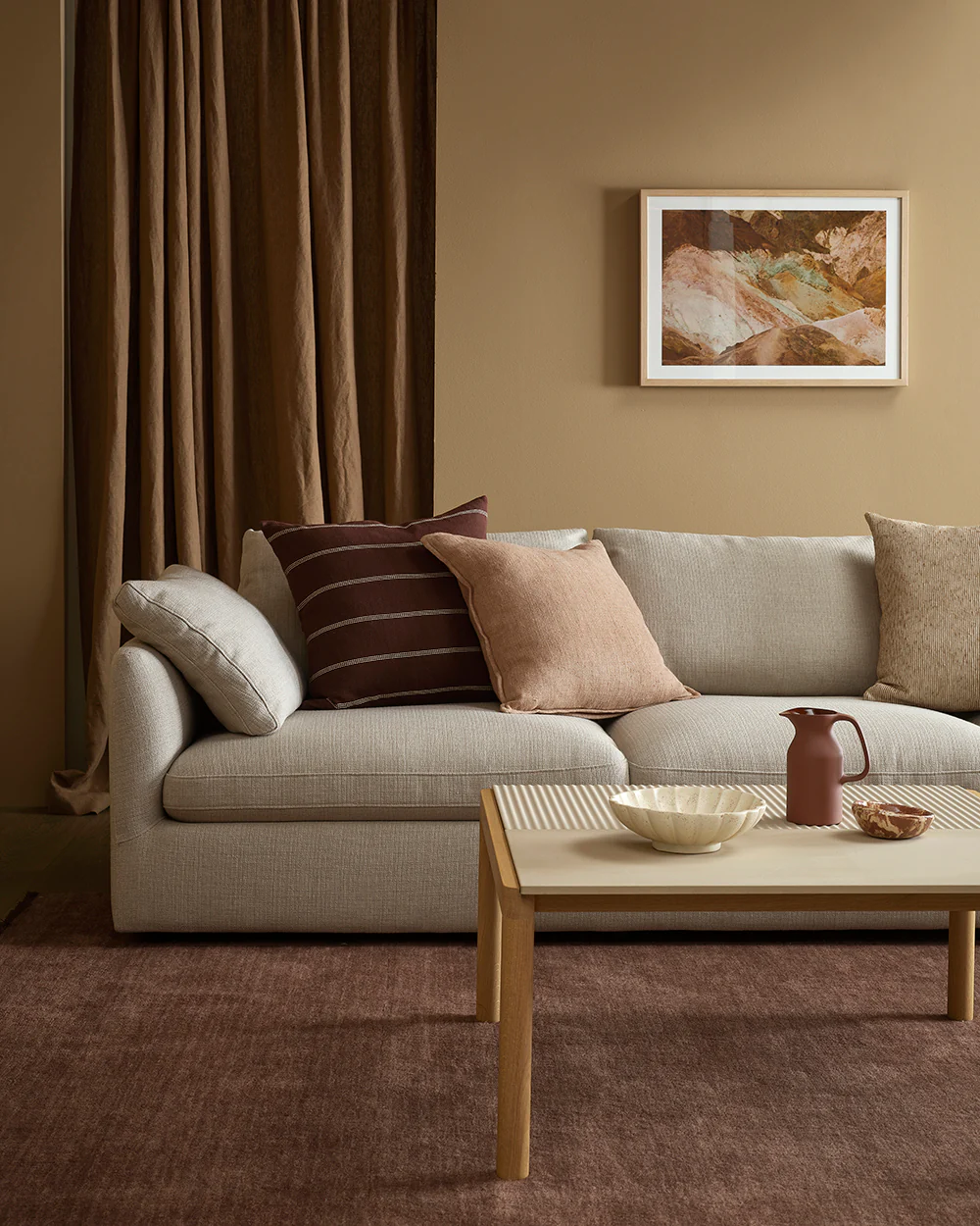 Juno Mulberry Cushion - Image 3