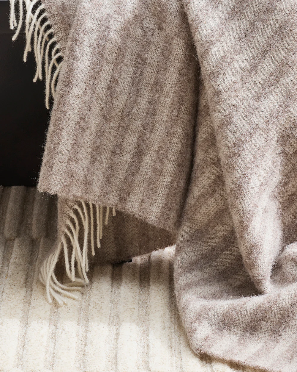Noah Oatmeal Throw - Image 3