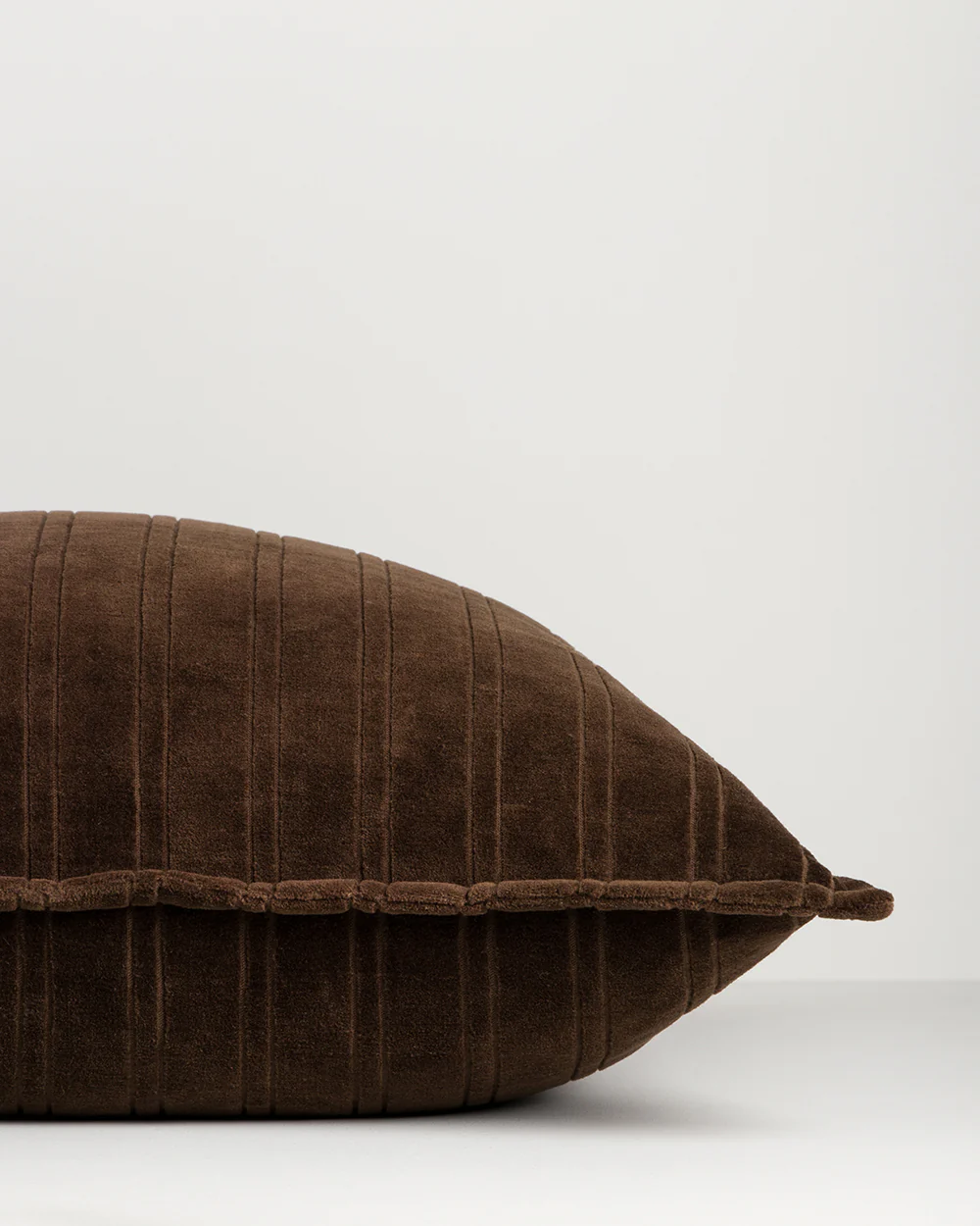 Stria Chocolate Cushion - Image 5