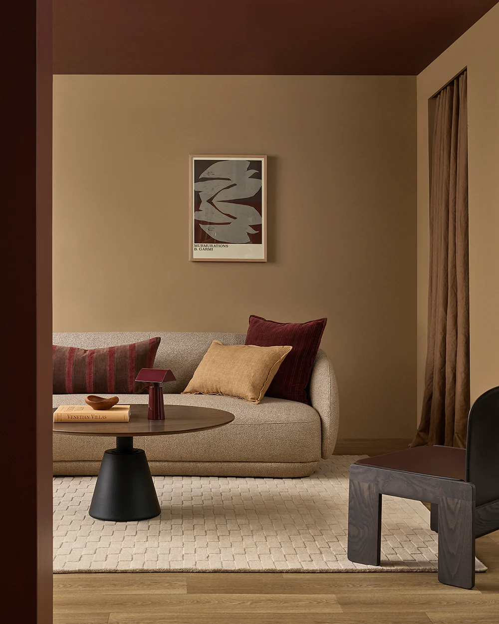 Stria Merlot Cushion - Image 3