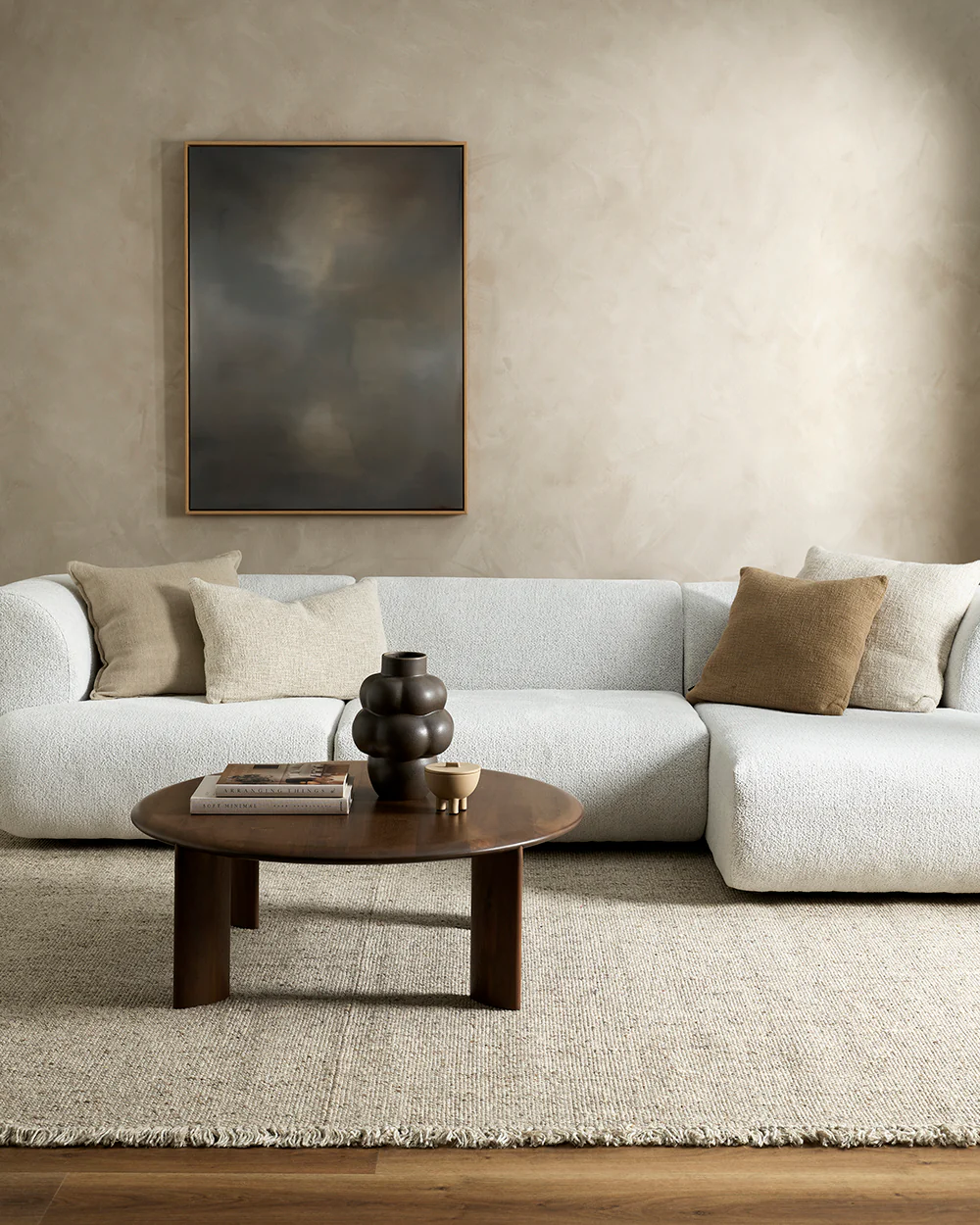 Ulster Taupe Floor Rug - Image 4